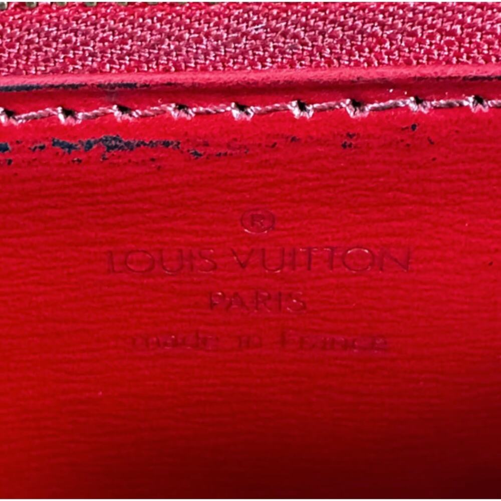 Louis Vuitton Malsherbes Red Epi Leather LV Handbag (LVXX300) - Picture 13 of 16